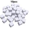 10pcs 16mm Blank White Dice DIY Dice for Writing Gaming Crafts Perfect for Education Board Games Creative Projects JXB
