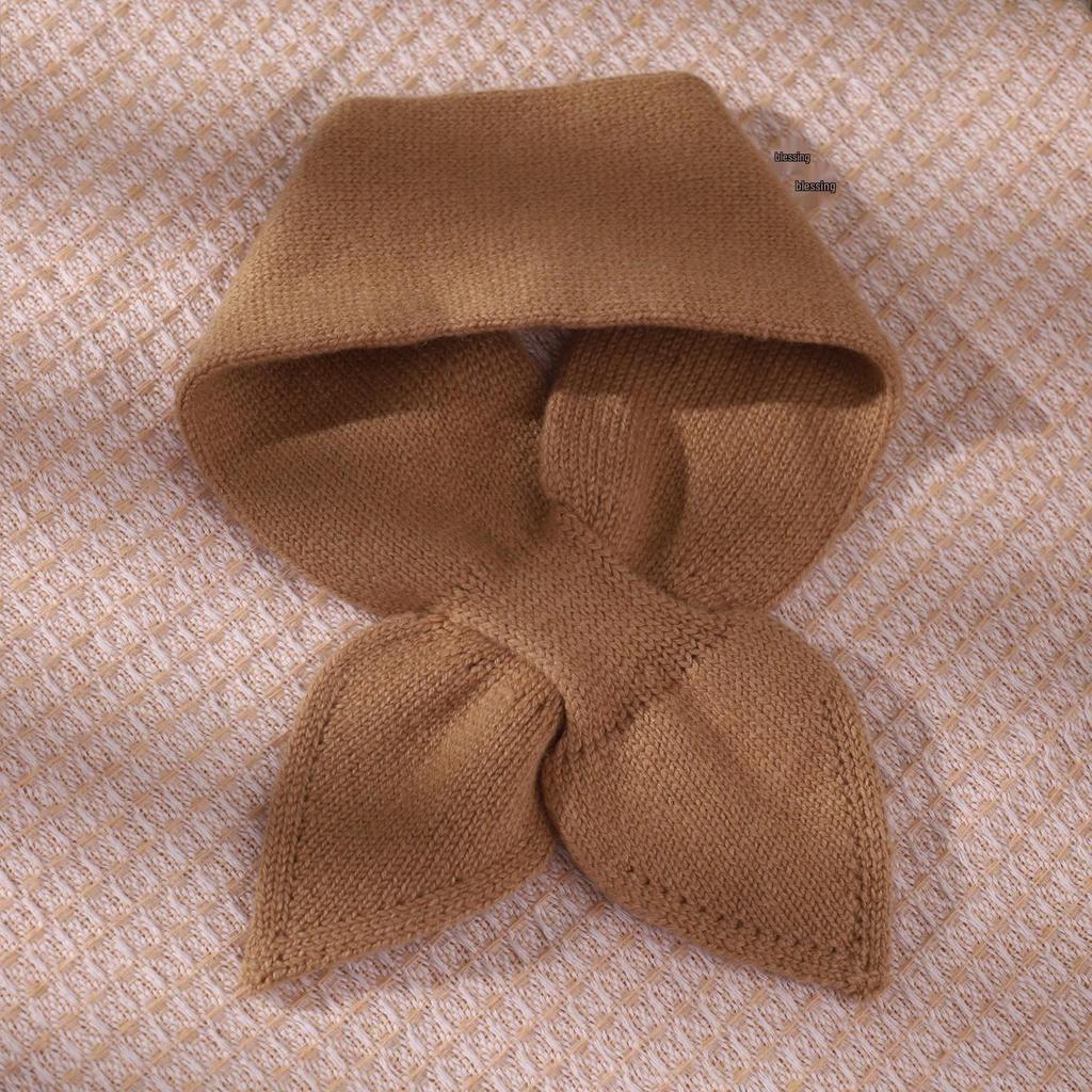 Dětská jednobarevná kašmírová šála - Hřejivá, roztomilá, 10x60CM