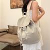 Lightweight Travel Backpack Nylon Student Schoolbag Fashion Drawstring Backpack  Teenagers