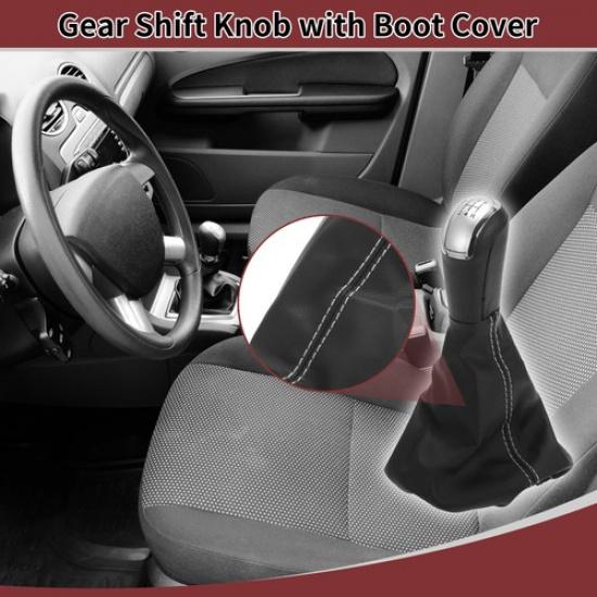 5 Speed Gear Shifter Knob W Cover for Mercedes-Benz A-Class 1997-2004 Plastic