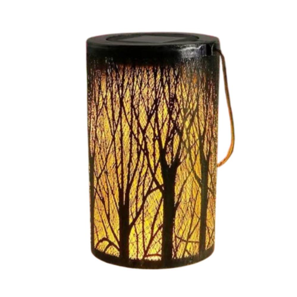 Butterfly/Flower Hanging  Solar Lanterns Solar Powered Wind Chime Hanging Lamp  Home Decoration