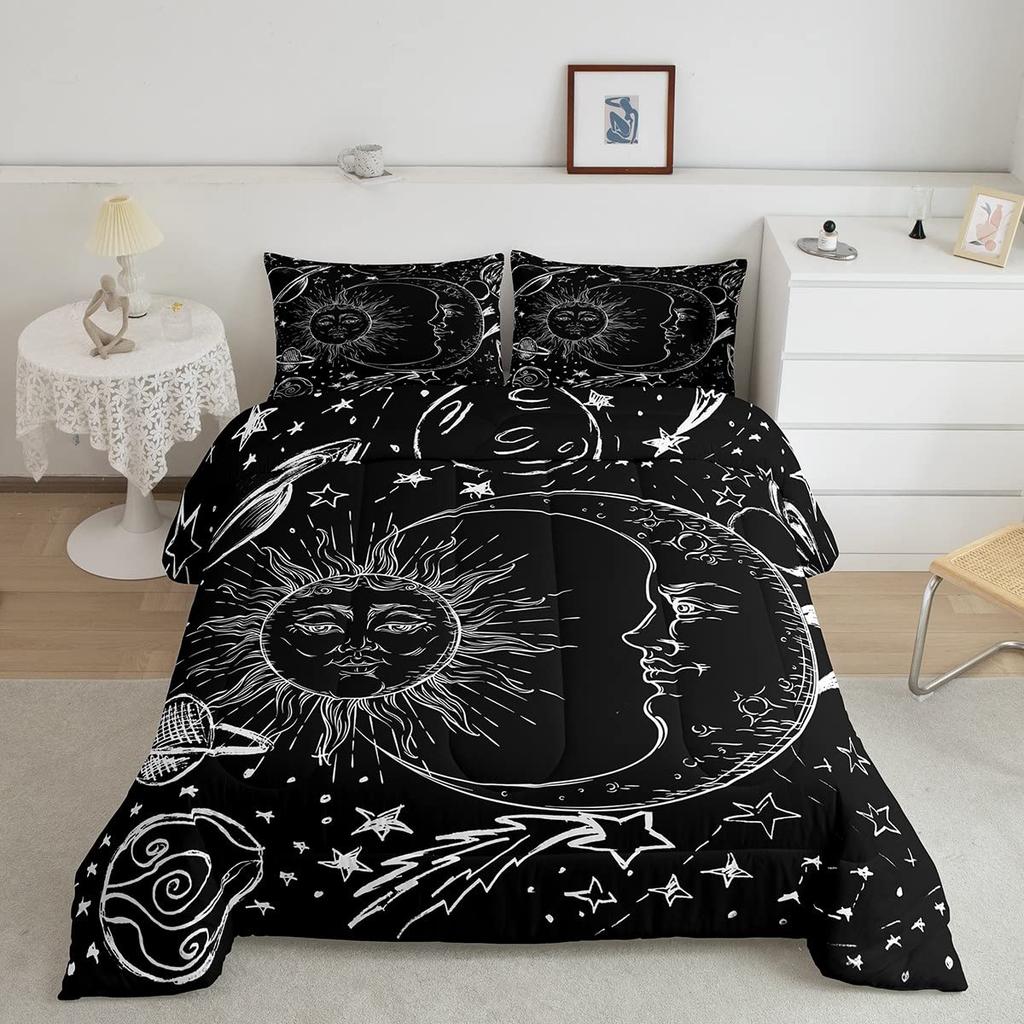 Feelyou Boys Race Car Twin Size Bedding Set Kids Racing Car Comforter Extreme Sports Comforter Set for Teens Cool Car Comforter Car Room Dec