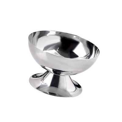 Cream Serving With Ergonomic Handle 304 Tall Dessert Dish