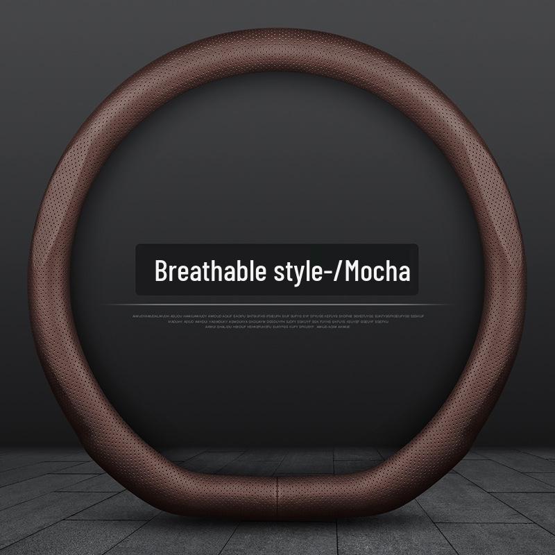 Applicable Ideal ONE L7 L8 L9 Universal Ultra-thin Suede Steering Wheel Cover - Four Seasons