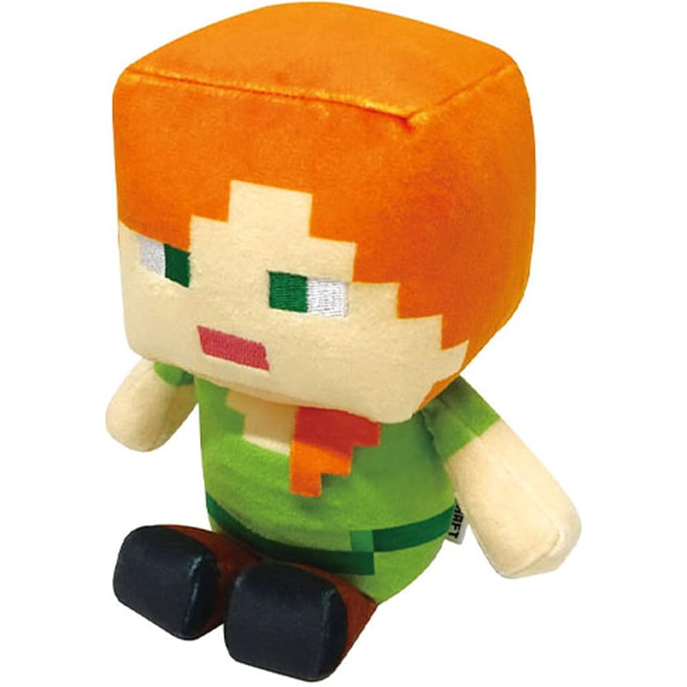 K Company Minecraft Collection Plush Toy Alex 30cm Soft Stuffed Animal
