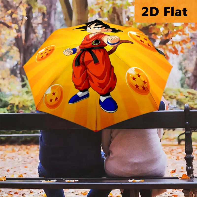 1pc Dragon Ball umbrella Portable 8-rib structure suitable for all seasons, home, travel, outdoor umbrella