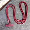 Verstellbares Handy-Lanyard aus Oxford-Stoff mit Diebstahlschutz für Crossbody, Handgelenk und Hals