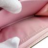 COACH compact Op art PVC Bifold Wallet beige PVC Used