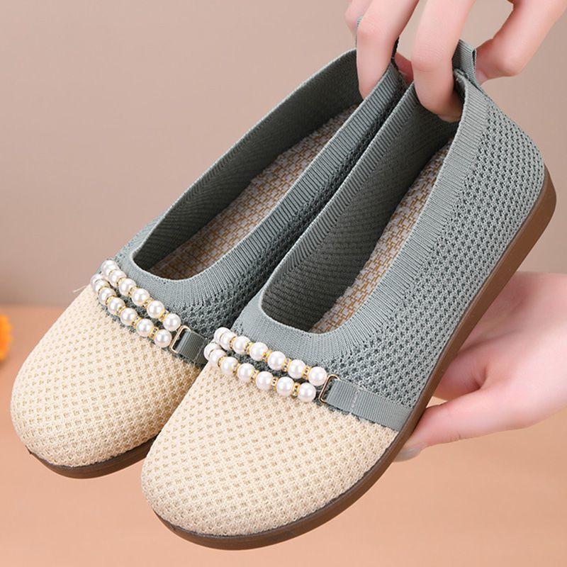 Плоская подошва из сетки дышащая и удобная обувь для сноуборда повседневная легкая модная и универсальная женская обувь для отдыха на открытом воздухе 35 зелёный 1525₽