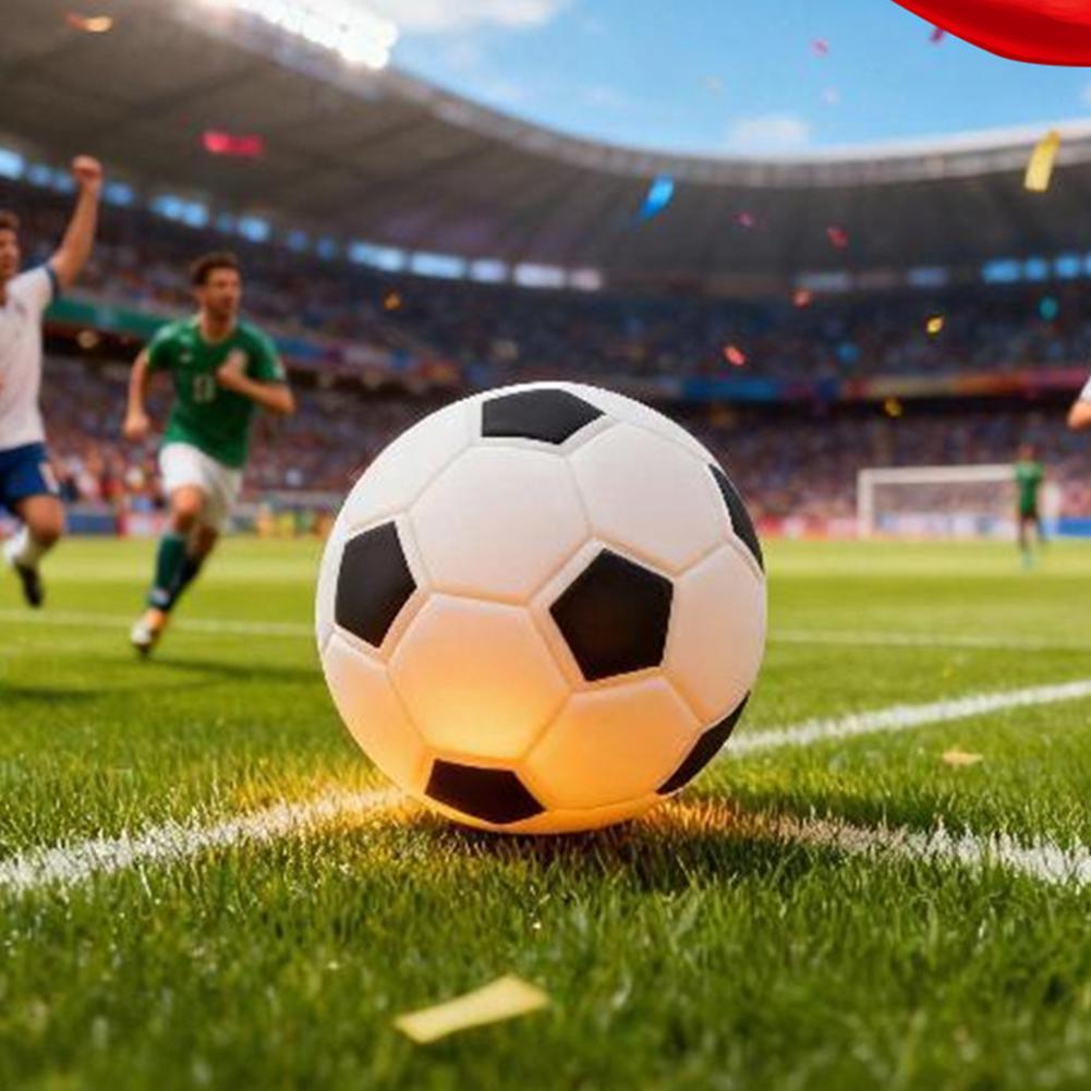 Cartoon Football Night Light Rechargeable Sleeping Night Lamp Dimmable Boys Bedside Lamp For Room Decoration Kids Gift