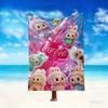 1pc Cozy Print Blanket, LABUBU Blanket Appropriate for Home Picnic and Travel Adventures