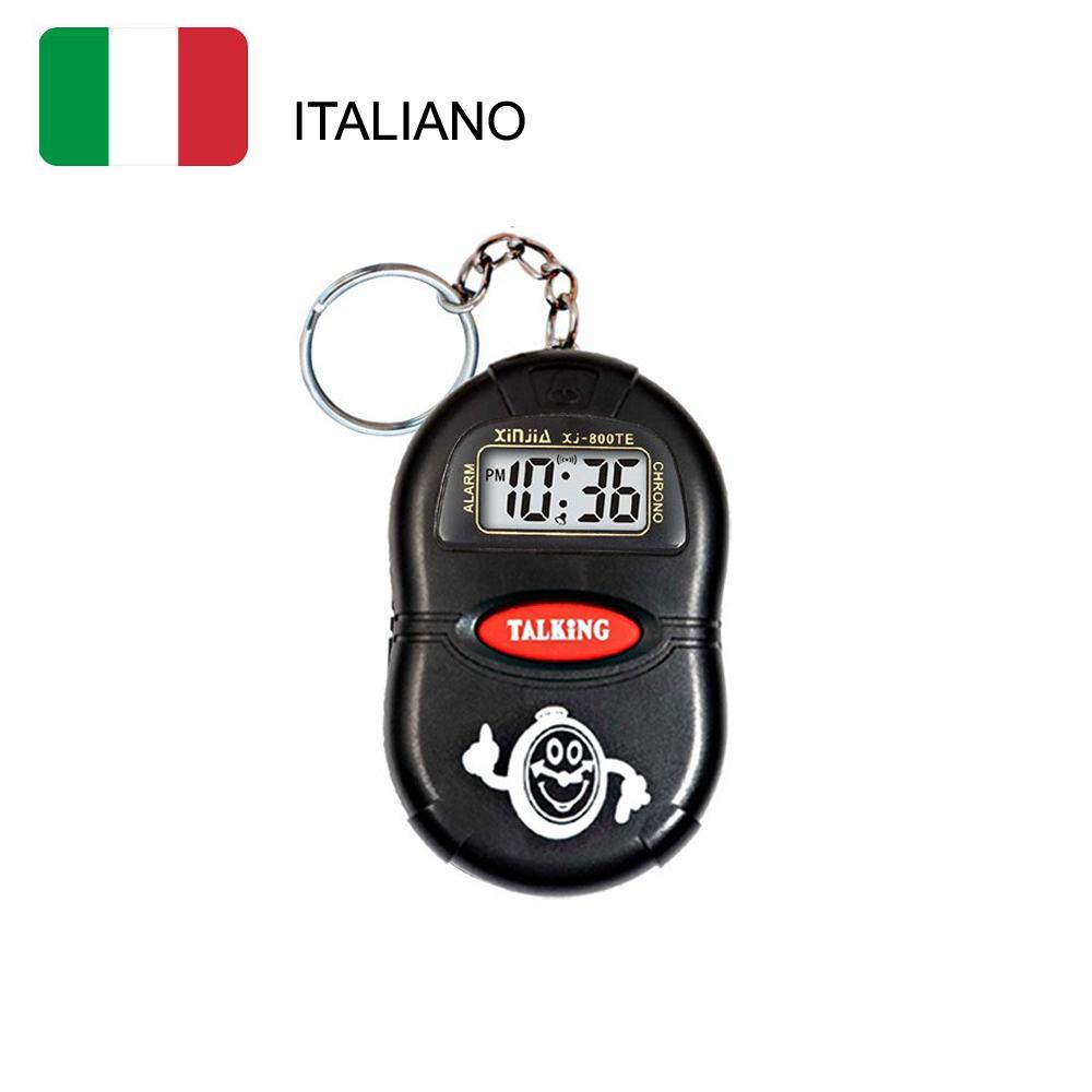 A Talking Clock That Speaking the Time. Digital Alarm Clock for the Blind Elders or Children. Time Reporting and Hourly Chime