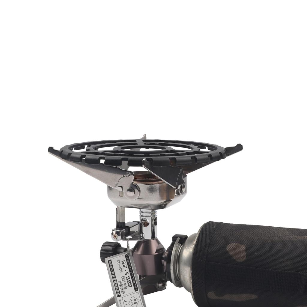 KVASS Iwatani CB-JCB Mini Trivet (Iron) / Iwatani Junior Compact Burner CB-JCB Heat Shield / Stainless Steel Table