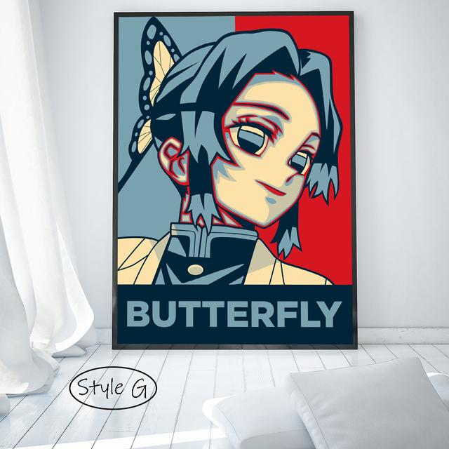 Anime Demon Slayer Poster Tanjirou Wall Art Canvas Painting Prints Pictures Home Bedroom Living Room Decor Murals Cuadros Gifts