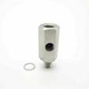 Oil Pressure Sensor M10x1.5 Female To M10x1.5 Male with 1/8 NPT Side Port Hose Motors Turbo Supply Replacement Feed Line Gauge