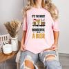 FeUnisex Street Wear Tshirt Christmas Santa Beer Print Tops T Shirt Reindeer Drinking Graphic Tees Shirt for Women Tshirt Clothes