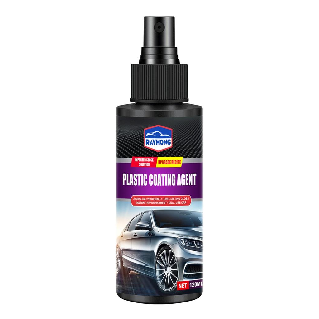 Plastic Renovator For Car Interior Spare Parts Seat Leather Liquid Wax Polish Plastic Restore Cleaner Spray Accessories S3 HGKJ