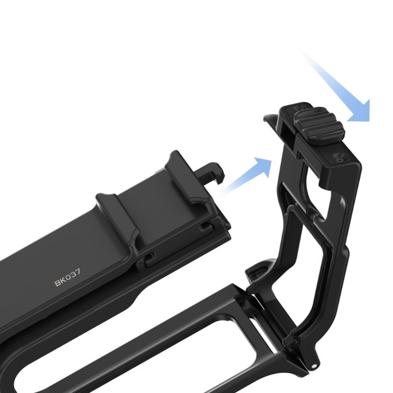 Portable Camera Stabilizer Handle Featuring Detachable Design And AntiDrop Wrist Strap Compatible for Pro2/1 Cameras