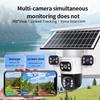 Ultra HD 6MP Outdoor 4G Solar WiFi Camera with Triple Lens