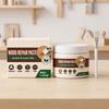 Holzpflegepaste Weiß, Möbel- und Bodenpflege, Reparatur von Trockenheit und Rauheit, Kratzerpflege