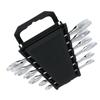 Takagi Wrench Set Metric Bolt and Nut with Holder for Convenient Includes Wrenches In Sizes and Silver (6 Pieces) Wrenches, Double-ended, Storage.