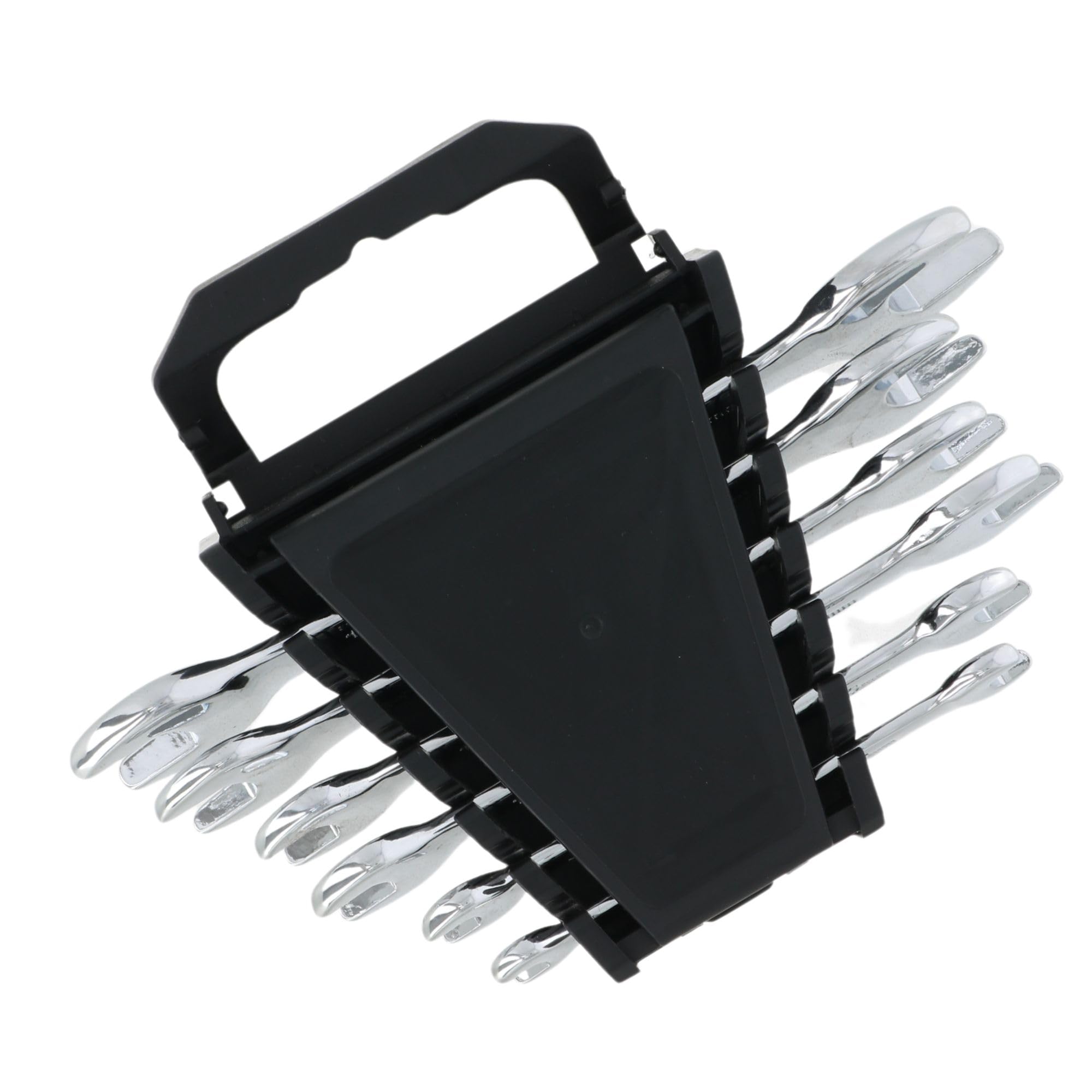 

Takagi Wrench Set Metric bolt and nut with holder for convenient Includes wrenches in sizes and Silver (6 pieces) wrenches, double-ended, storage.