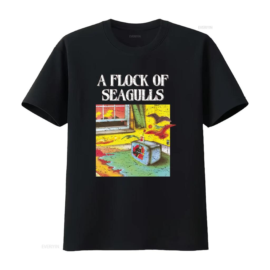 A Flock Of Seagulls I Ran Tour Double Sided T Shirt Sizes S 3X Soft Slightly Stylish Casual Un