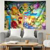 Happy Tree Friends5 Tapestry for Bedroom Aesthetic Classroom Tapestries Wall Hanging for Living Room Dorm Office,Ideal Creative Gift