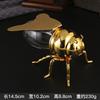 Vintage European Bee Shaped Sugar Jar Zinc Alloy Glass Seasoning Pot Gold Silver Kitchen Spice Container Decorative Candy Box Gift