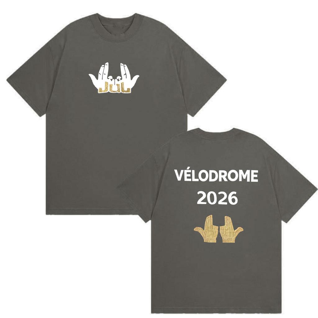 Jul Velodrome 2026 Print Shirts Unisex Unisex Summer High Quality Oversized Cotton Y2K Tshirt Harajuku Clothing Fashion ONeck Tops