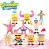Spongebob Torta Muscolosa Set di 10 Personaggi in PVC