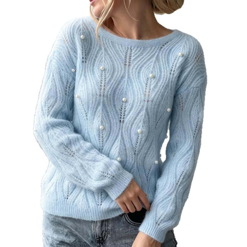 Women's Sweater, Solid Color
