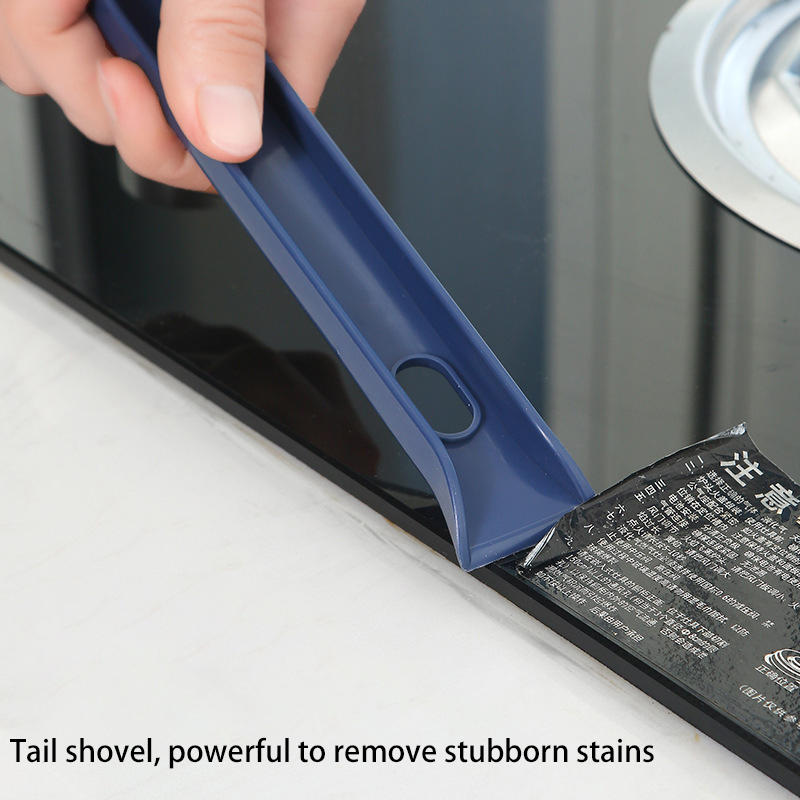 Multifunctional Hard Bristle Crevice Cleaning Brush Corner Window Gap Cleaning Brushes Tools for Kitchen Bathroom Household Use
