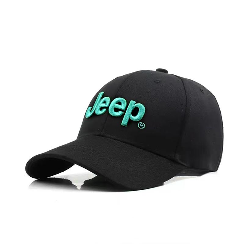 Car Baseball Cap Outdoor Adjustable Casual Hats Sunscreen Hat FOR Jeep Wrangler Grand Cherokee Compass Renegade Liberty Patriot AMY1