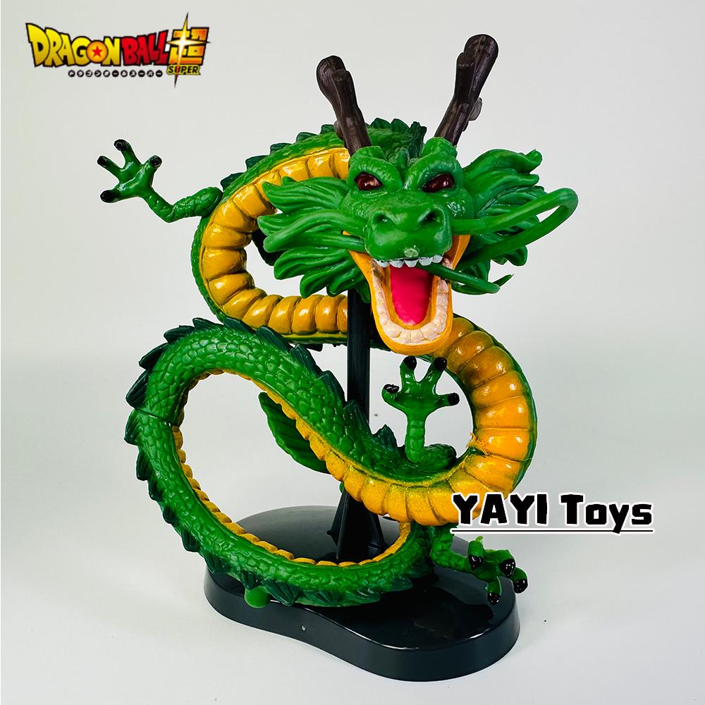 10Cm Dragon Ball Cyan Dragon Handmade Model Decoration Dragon Ball Z Anime Figure Dragon Doll Toy Decoration Birthday Gift
