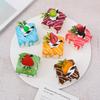 Mini Strawberry Fruit Cream Cake Magnet - Simulation Food Photography Prop Ornament