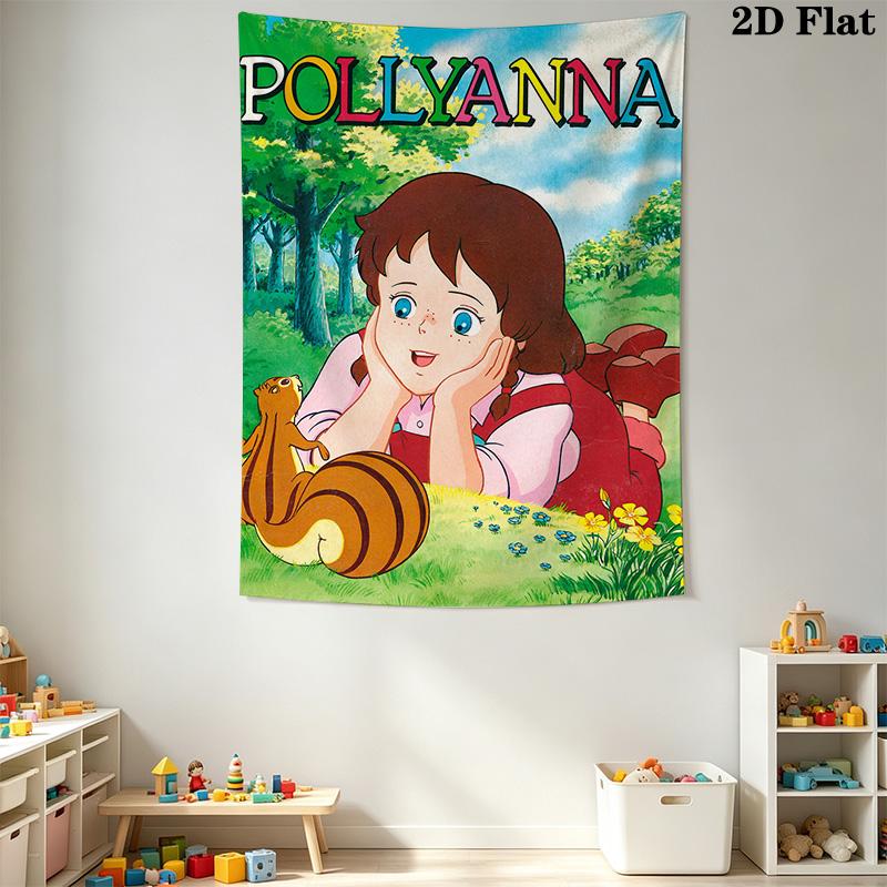 The Story of Pollyanna Pattern Home Decor Tapestry, Wall Hanging, Decorative RV Wall Cloth.AGT261020123