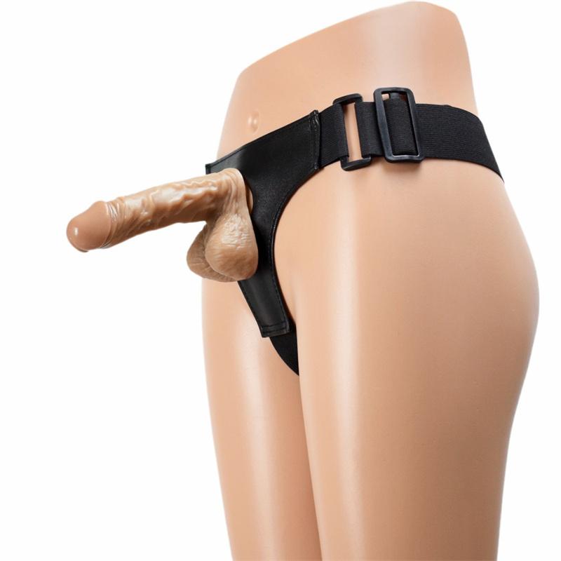 Wearable Dildo Lesbian Erotic Panties Dildo Adult Sex Products