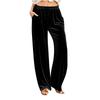 Frauen Winter einfarbig Hose in voller Länge lange Hose Sporthose