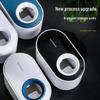 Automatic Wall-Mounted Toothpaste Dispenser Set with Lazy Toothbrush Holder - No Punching Needed, Includes New User Discount