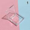 Transparent Empty Sequins Eye Shadow Box Eye Makeup Storage Box Square Mirrored Diy Empty Eyeshadow Dish For Girls