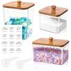 Laundry Storage Containers Washing Powder Storage Laundry Room Organizer Laundry Jars with Lids Labels Scoops Dryer Sheet Holder