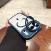 Transparent for Magsafe Lanyard Bracket Case for iPhone 17 16 15 14 Pro Max 12 13 11 Magnetic Hand Wrist Strap Stand Clear Cover