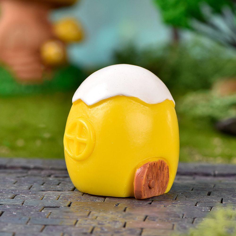 1PC Cute Animals Figurines Miniatures Chick Family Mini Chicken Resin Crafts Bonsai Micro Landscape Decoration Desktop Ornament
