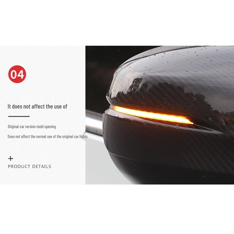 Tantan Carbon Fiber Rearview Mirror Shell for GAC Honda Odyssey - Dry Real Carbon Fiber Exterior Modification