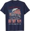 Big Boy 4014 Americký parní vlak Vintage tričko pro muže a ženy