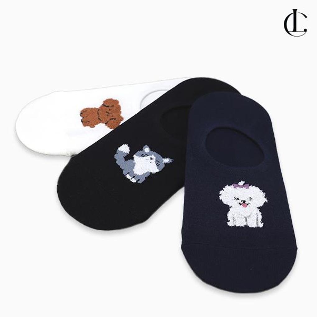 Elkate Women s Socks LRSC008 Cotton Puppy Fake Socks