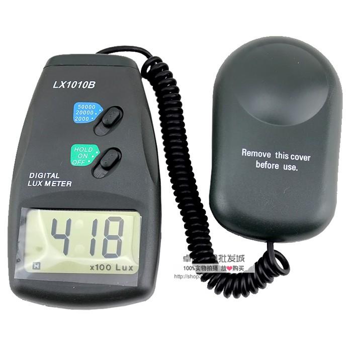 New 3 Range Digital LCD 50,000 Lux Meter Photometer Luxmeter Light meter LX1010B