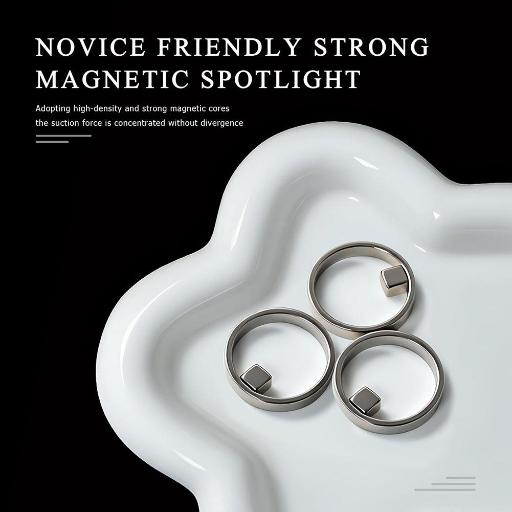 3-Second Manicure Hollow Cat Eye Nail Art Tool - New Strong Ring Magnet for Beginners Nail Magnet