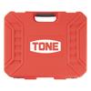 TONE Jeu d'outils combinés 57 pièces K700, 12,7 mm (1/2 ") Conduite, Rouge,